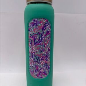 Lilly Pulitzer La Playa Print Glass Waterbottle